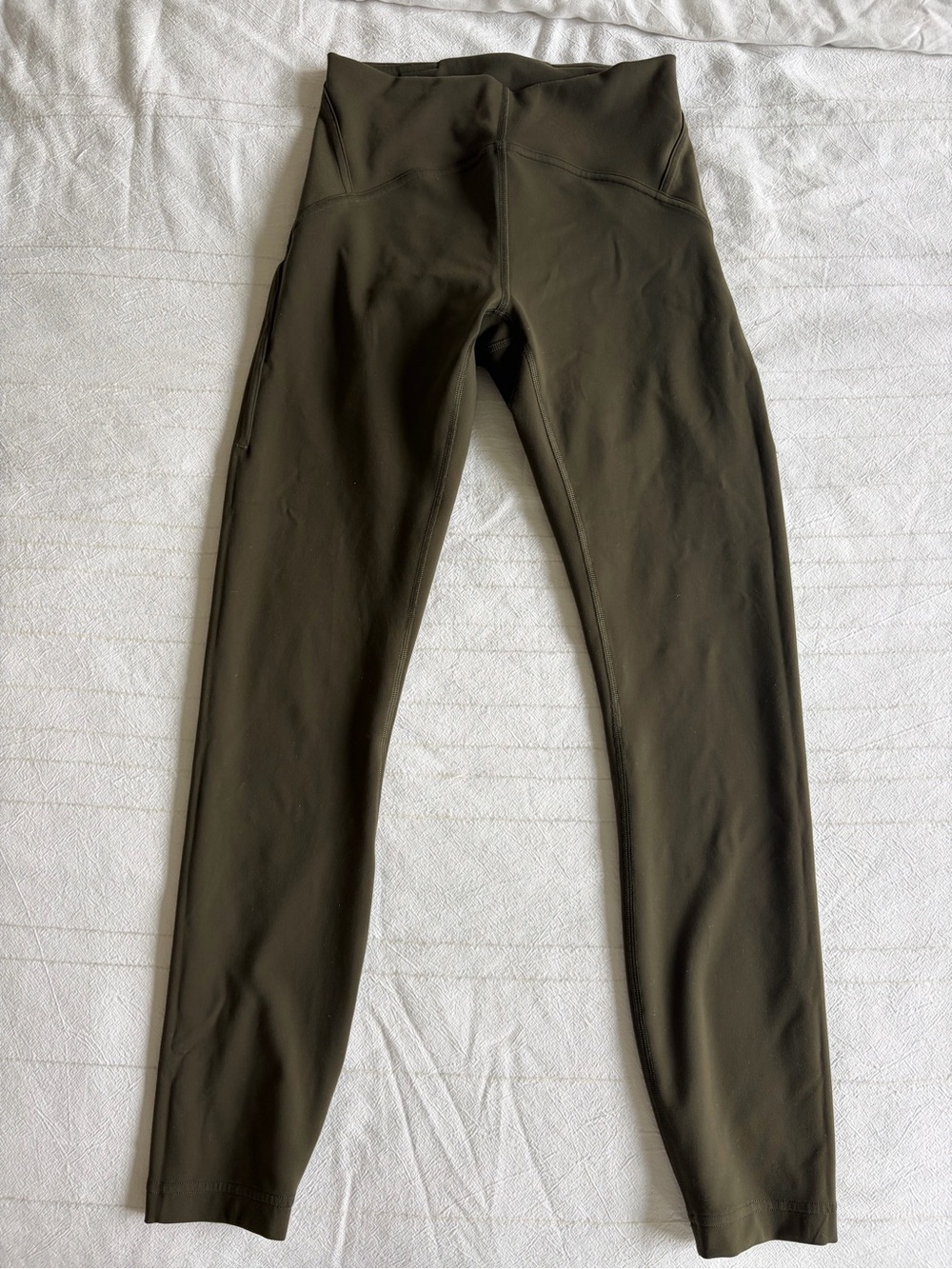 lululemon athletica Olive Green High-Rise Leggings